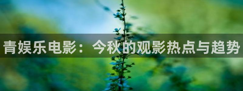 壹号大舞台有梦你就来：青娱乐电影：今秋的观影热点与趋势